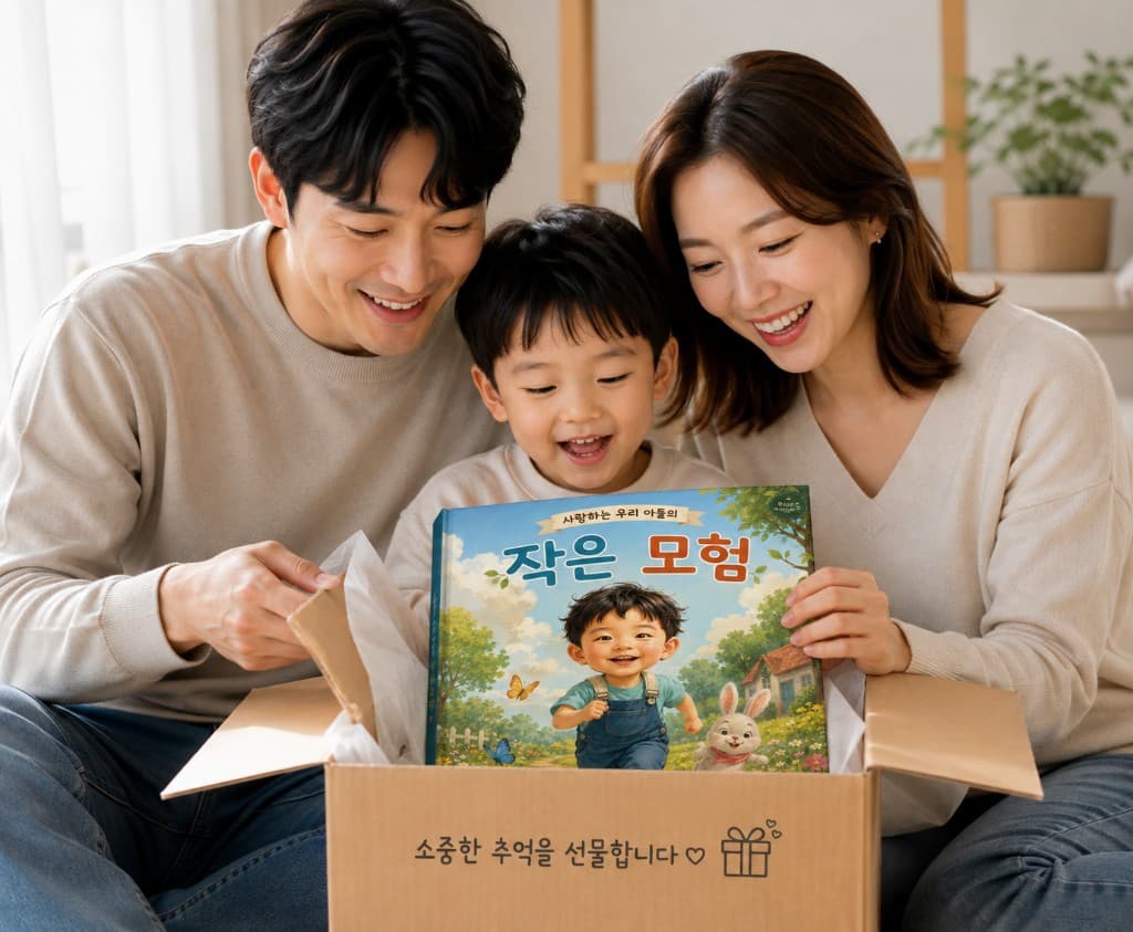 샘플을 확인하는 모습